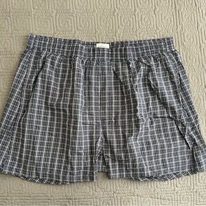 Jos. A. Bank Navy and White Plaid Brief’s